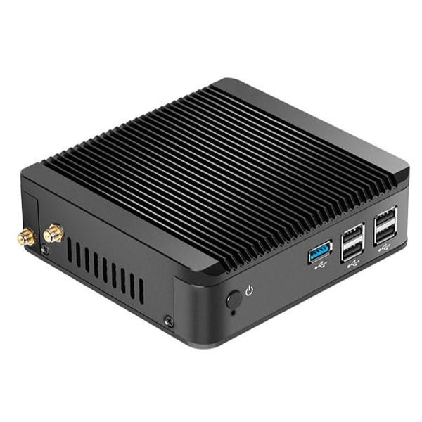 Più nuovo Mini PC Computer Celeron J1800 2.41 GHz LAN N2830 Industrial Thin Client Fanless Design Micro Windows7 OS USB 3.0