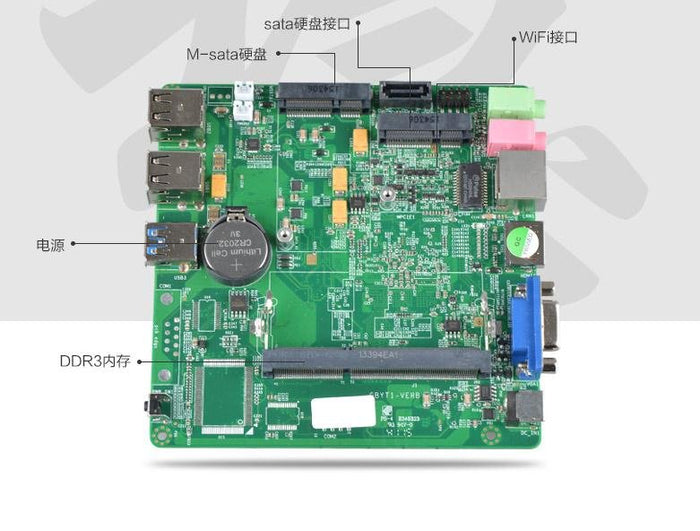 Newest Mini PC Computer Celeron J1800 2.41GHz Lan N2830 Industrial Thi
