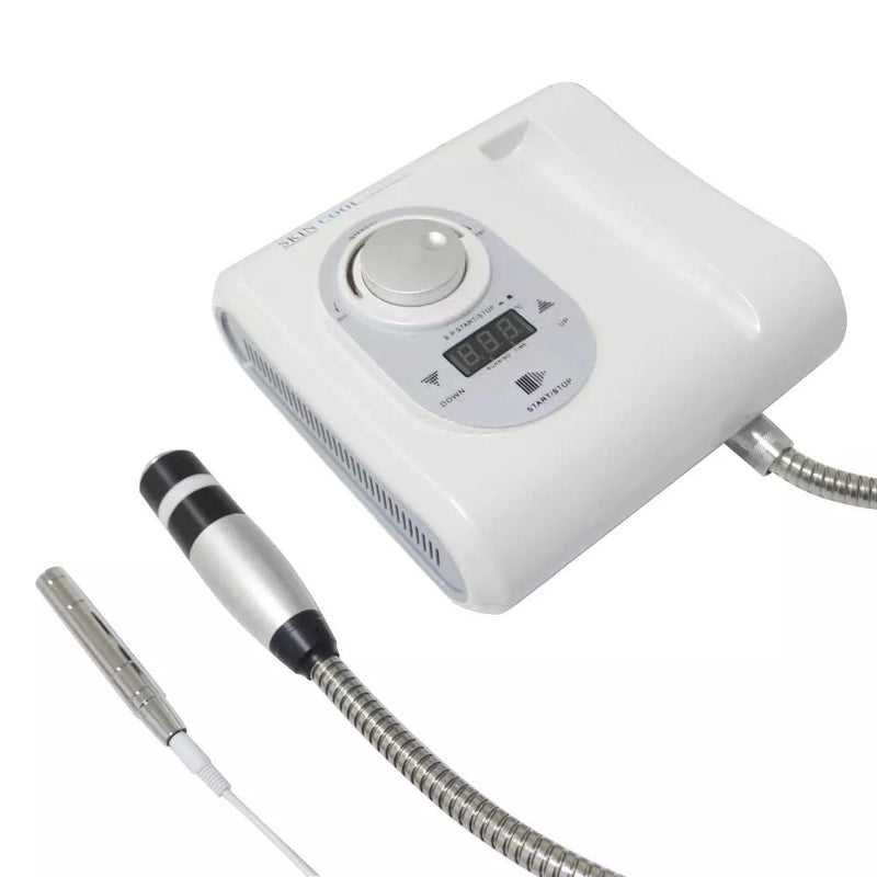 Portable 2 in 1 Cryo No Needle Electroporation Mesotherapy Skin Cool Facial Anti Aging Skin Care Machine