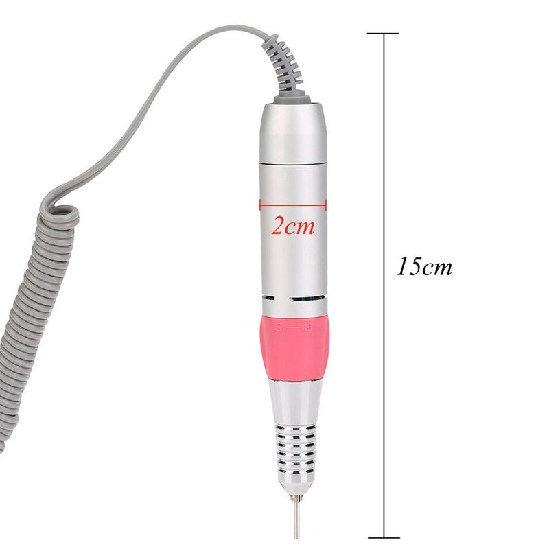 Portable Electric Nail Drill Machine Nail Polisher Rechargeable Pedicure & Manicure Machine 6 Bits Nail Art Nursing Kit