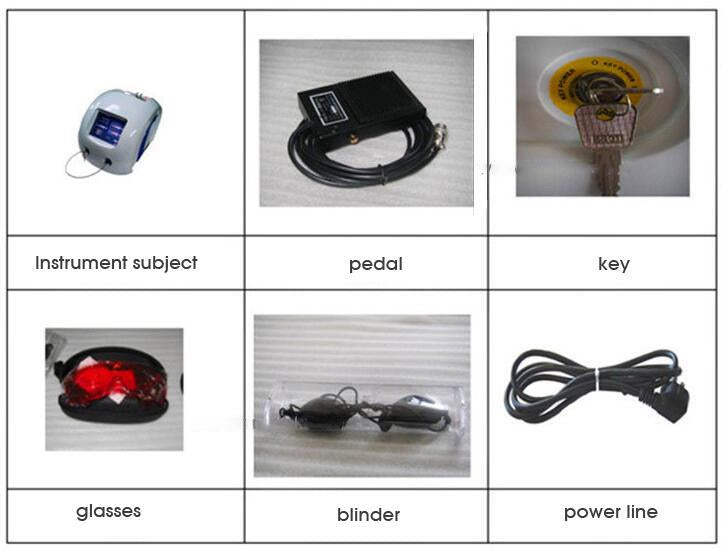 980nm laser diode machine treat facial flushing and remove capillaries