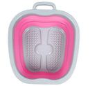 Silicone dobrável portátil de alta qualidade Detox Foot Spa Massage Wash Basin