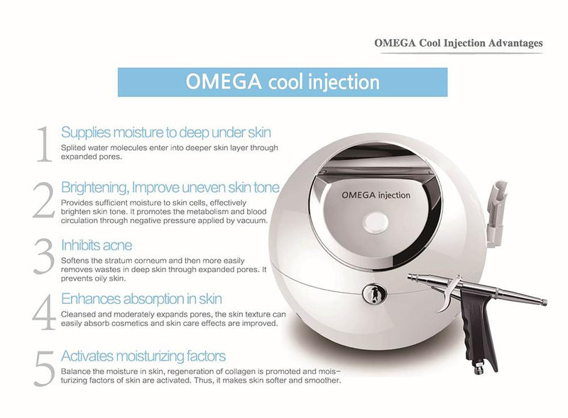 Skin Rejuvenation Face Oxigen Spray Moisturizing Skin Oxygen Jet Facial Machines Oxygen Infusion Sprayer Beauty Care Machine