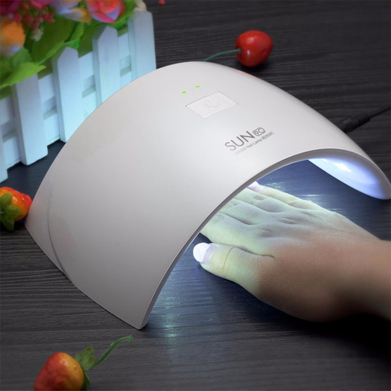 SUN SUN9c 24W Nail Lamp Nail Drye For Gel Nail Machine Curing Hard Gel Polish Best For Personal Home Manicure