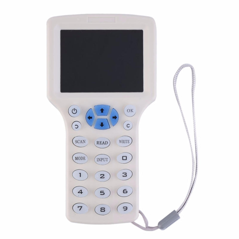 USB smart english system NFC Reader Writer 125 KHz -13.56 MHz IC/ID Card RFID Copier for uid tag Duplicator T5577