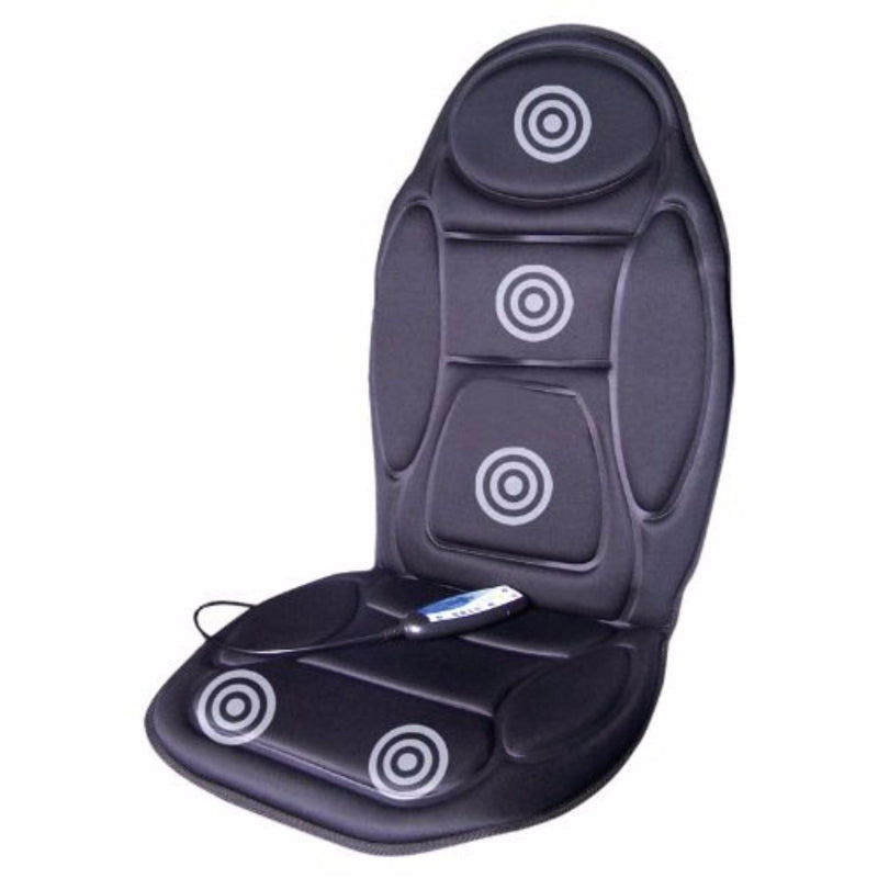 Vital Physio Massage Chair Seat Massager Heat Vibrate Cushion Back Neck Chair Car Pain massager massageador +The adapter