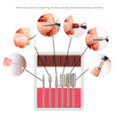 White Portable 30000RPM Electric Nail Machine van de Boor Acryl Nail File Drill Pedicure kit set Nail Art Equipment Rechargeable